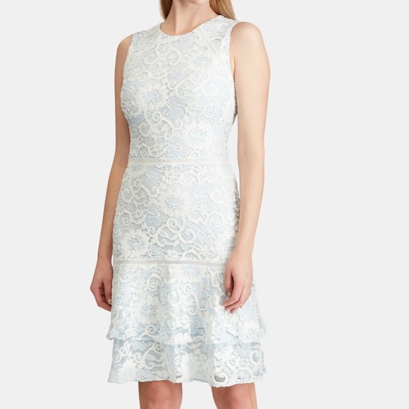 Ralph Lauren Dresses & Skirts - NWT Lace Tiered Ruffle Dress